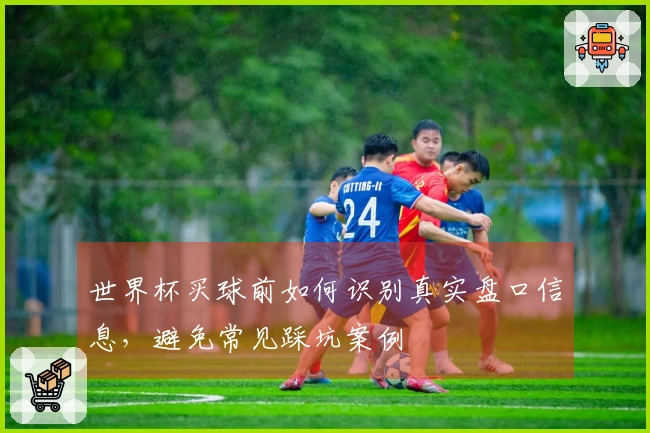 世界杯买球前如何识别真实盘口信息，避免常见踩坑案例